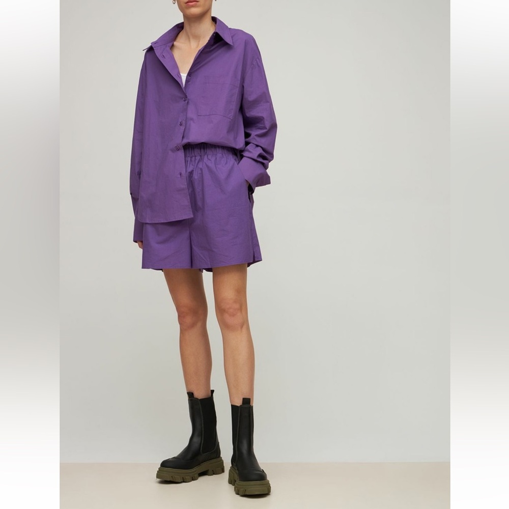 The Frankie Shop cotton poplin boxer short